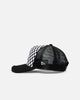 New Era New York Yankees 'Checker Trucker' 9FORTY A-Frame Trucker Snapback White