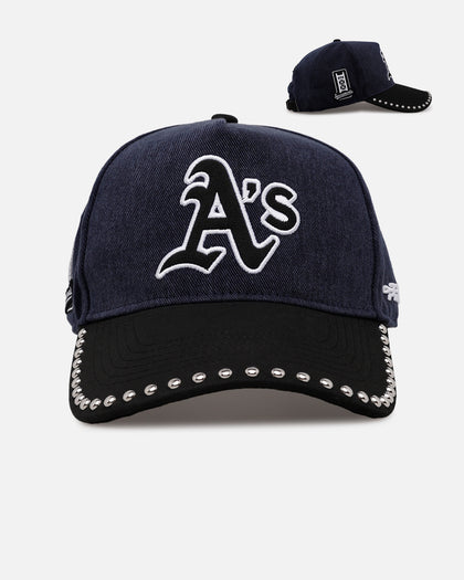 Pro Standard Oakland Athletics 'Polished Hardware' Pro Pinch Strapback Navy