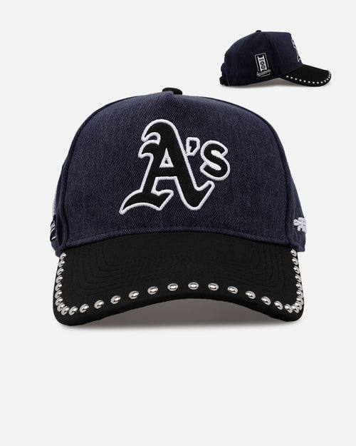 Pro Standard Oakland Athletics 'Polished Hardware' Pro Pinch Strapback Navy