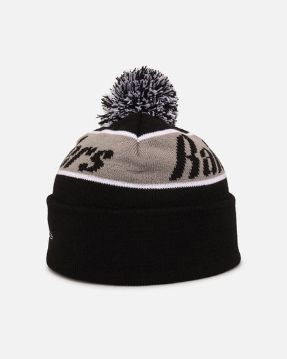 Mitchell & Ness Las Vegas Raiders Team Pom Beanie Black/Grey