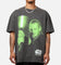 Star Wars Qui Gon Jinn Heavyweight T-Shirt Black Wash