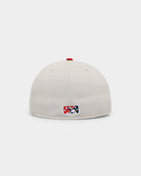 New Era Midland Angels 'Batter Up' 59FIFTY Fitted Stone