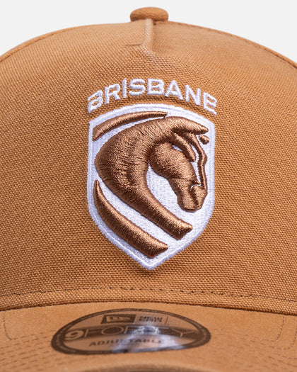 New Era Brisbane Broncos 'NRL 2026' 9FORTY A-Frame Snapback Med Beige