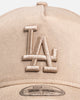 New Era Los Angeles Dodgers 'Dirty Wash' 9FORTY A-Frame Snapback Camel