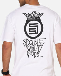 S Double Crown Dot T-Shirt White