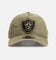 New Era Las Vegas Raiders 'Distressed Olive' 9FORTY A-Frame Snapback Olive