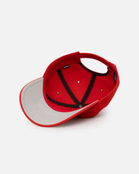 47 Brand Miami Heat Wooly Clean Up Strapback Red
