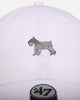 47 Brand Schnauzer 'Dog Collection' 47 Clean Up Strapback White
