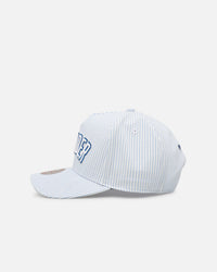 Mitchell & Ness Oklahoma City Thunder 'Seersucker' Pro Pinch Snapback Blue/White