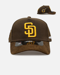 Pro Standard San Diego Padres 'Team Color Suede' Pro Pinch Strapback Official Team Color