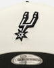 New Era San Antonio Spurs 'Easy Chrome Black' 9FORTY A-Frame Snapback Chrome/Black