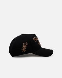 47 Brand San Antonio Spurs 'Round Em Up' '47 Offside Snapback Black