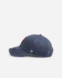 47 Brand Boston Red Sox "Well Worn" Clean Up Strapback Navy