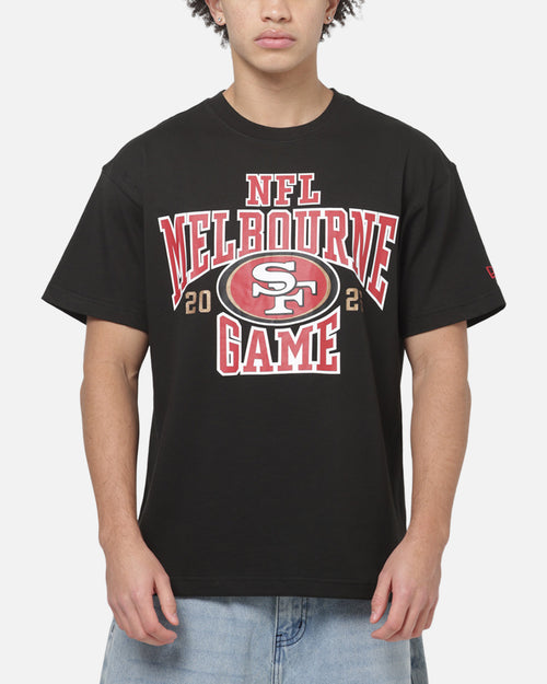 New Era San Francisco 49ers Melbourne Game T-Shirt Black