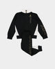 Jordan Kids' Holiday Shine Tricot Set Black