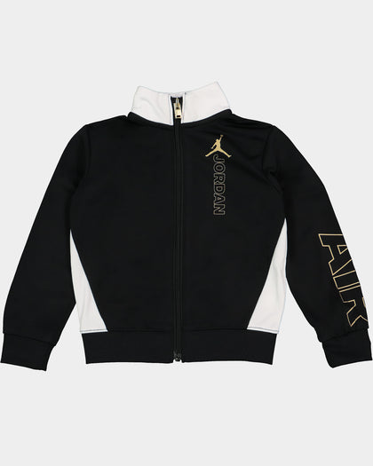 Jordan Kids' Holiday Shine Tricot Set Black