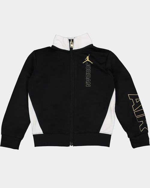 Jordan Kids' Holiday Shine Tricot Set Black