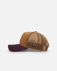 New Era Chicago White Sox 'Rustic Rose' 9FORTY A-Frame Trucker Snapback Wheat