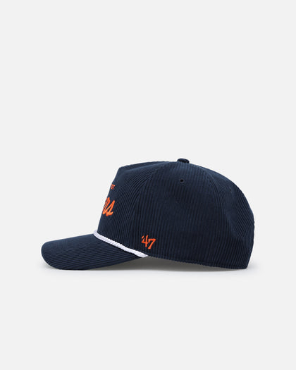 47 Brand Detroit Tigers 'MLB Opening Day' Corduroy Crossrope Hitch Snapback Navy