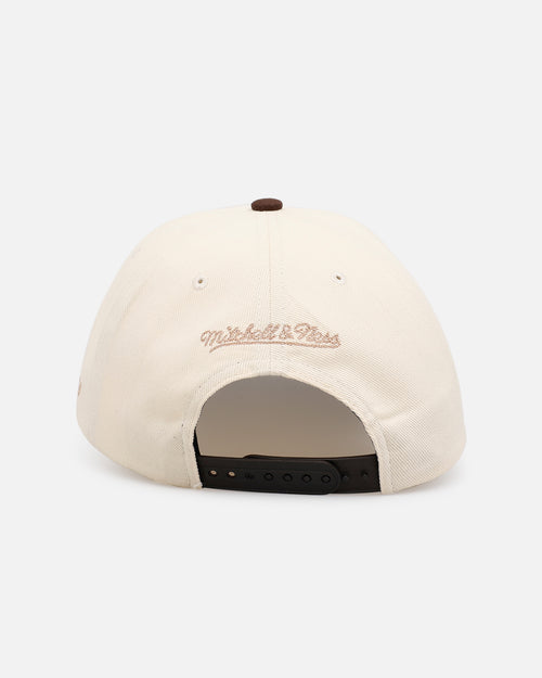 Mitchell & Ness San Diego Padres 'Hand Stitch' Deadstock Snapback Brown