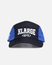 X-Large Football Camp Cap Black/Blue