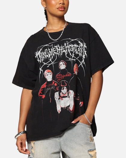 Bring Me The Horizon Theres No Love T-Shirt Black Wash