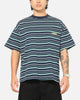 Carre Striped Pocket T-Shirt Navy Stripe