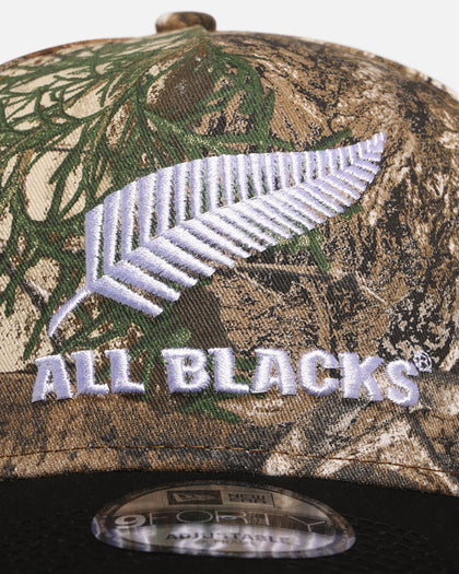 New Era New Zealand All Blacks 'All Blacks Collection' 9FORTY A-Frame Snapback Beige/Khaki