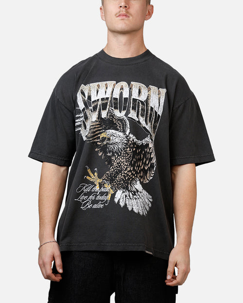 Sworn To Us Freedom 'Outlaw Spirit' T-Shirt Black