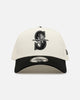 New Era Seattle Mariners 'Easy Chrome Black' 9FORTY A-Frame Snapback Chrome/Black