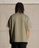 Saint Morta Snake Eyes Boxy T-Shirt Khaki Green