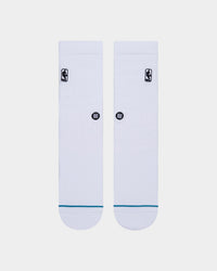 Stance Logoman ST QTR NBA Sock White