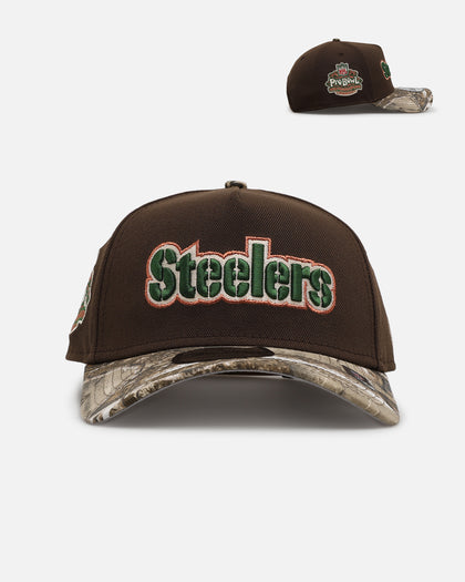 New Era Pittsburgh Steelers 'Great Outdoors' 9FORTY A-Frame Snapback Brown/Camo