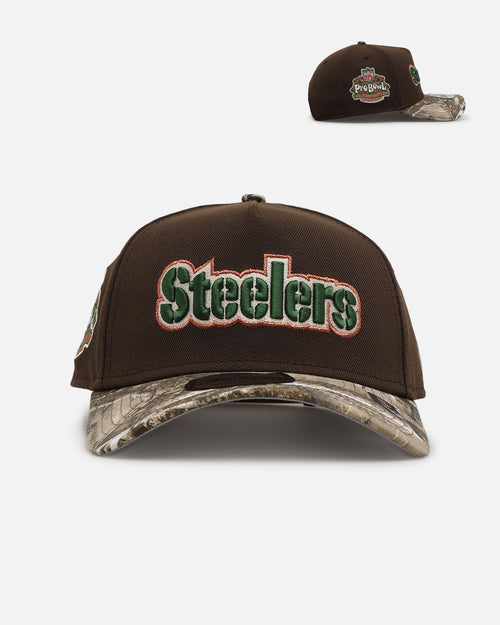 New Era Pittsburgh Steelers 'Great Outdoors' 9FORTY A-Frame Snapback Brown/Camo