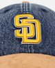 New Era San Diego Padres 'Denim Shades' Casual Classic Strapback Denim/Wheat