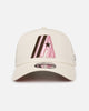 New Era Houston Astros 'Neapolitan Chrome' 9FORTY A-Frame Snapback Chrome/Pink Met