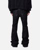 MNML Super Stacked Denim Jeans Washed Black