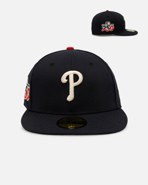 New Era Philadelphia Phillies '250th Anniversary Side Patch' 59FIFTY Fitted Navy