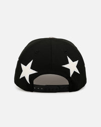 New Era Atlanta Braves 'Stars' 9FORTY A-Frame Snapback Black/Grey