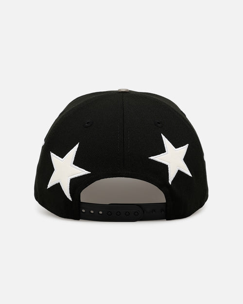 New Era Atlanta Braves 'Stars' 9FORTY A-Frame Snapback Black/Grey