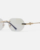 Belvoir & Co Willow Anti Blue Light Glasses Gold