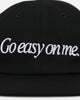 Market Fragile 6 Panel Snapback Black