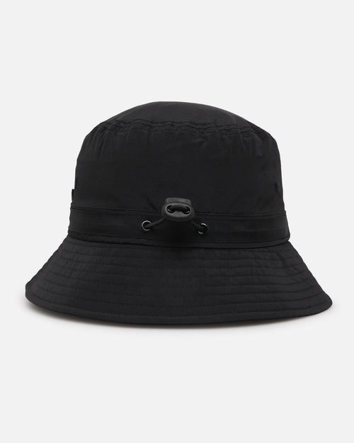 Malbon Nylon Bucket Hat Black/Black