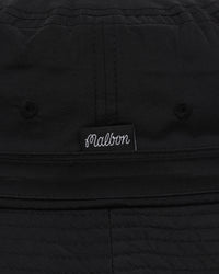 Malbon Nylon Bucket Hat Black/Black
