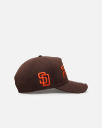 47 Brand San Diego Padres 'Vintage Script' 47 Hitch Snapback Brown