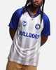 Bleacher Athletic Canterbury-Bankstown Bulldogs NRL 1908 Collared T-Shirt Official Team Colour