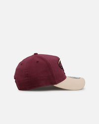 New Era Arizona Diamondbacks 'Moleskin' 9FORTY A-Frame Snapback Maroon