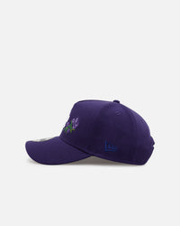 New Era Los Angeles Dodgers 'Purple Rose' 9FORTY A-Frame Snapback Purple