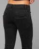 Loiter Women's Wraith Bootcut Jeans Black