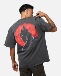 American Thrift X DC Batman The Animated Series Heavyweight Vintage T-Shirt Washed Black
